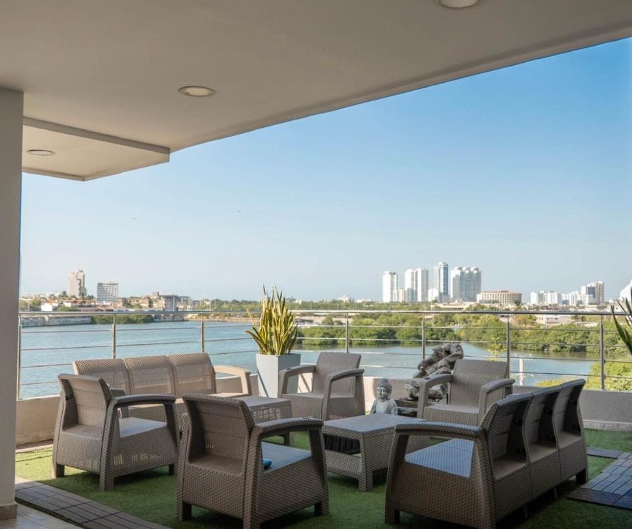 Apartamento Aparta Estudio En El Edificio Bahia 79 Apartasuites Cartagena